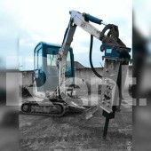 Экскаватор с гидромолотом BOBCAT E16 Экскаватор с гидромолотом BOBCAT E16