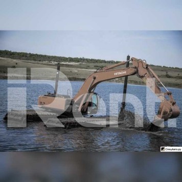 Экскаватор на понтонах HITACHI ZAXIS330LC Экскаватор на понтонах HITACHI ZAXIS330LC
