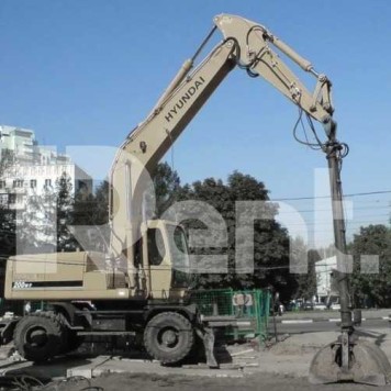 Экскаватор с грейфером Hyundai 200w-7