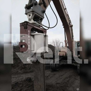Экскаватор с вибропогружателем Hunday LC330-9S Экскаватор с вибропогружателем Hunday LC330-9S
