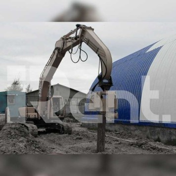 Экскаватор с вибропогружателем Hunday R330LC-9s Экскаватор с вибропогружателем Hunday R330LC-9s