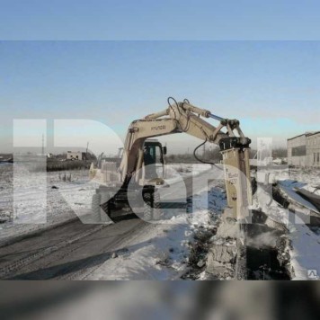 Экскаватор с гидромолотом Hyundai R180W-9S Экскаватор с гидромолотом Hyundai R180W-9S