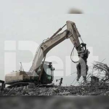 Экскаватор с гидроножницами Hyundai R290LC-7a (Delta MC 3000-2)