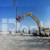 Экскаватор с вибропогружателем Komatsu PC300 Экскаватор с вибропогружателем Komatsu PC300
