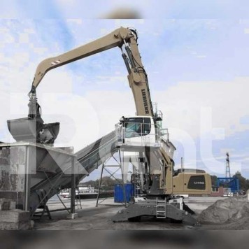 Экскаватор с грейфером LIEBHERR LN40 Экскаватор с грейфером LIEBHERR LN40