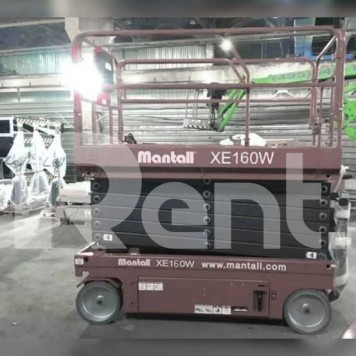 Ножничный подъемник Mantall XE160W в аренду.-6