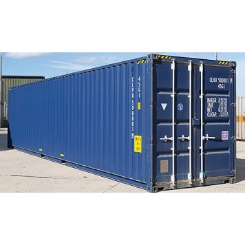 Container 40 feet high (High cube) 40'HC