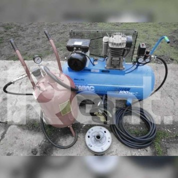 Пескоструйный аппарат Булат ПС-24 (ABAC 100HP3) Пескоструйный аппарат Булат ПС-24 (ABAC 100HP3)